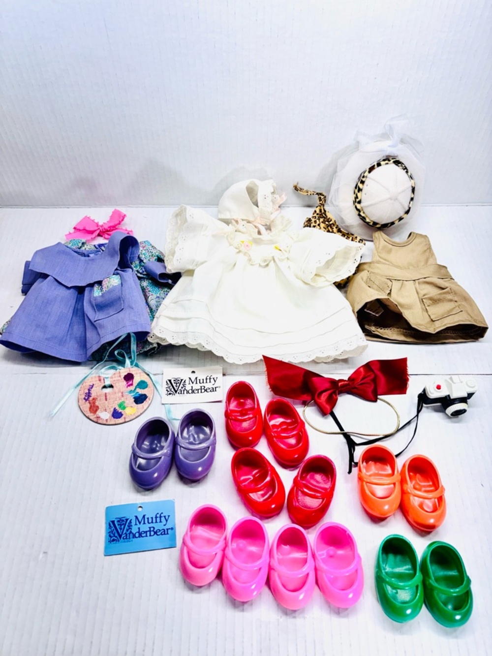 Vintage Lot of Muffy Vanderbear Clothes Outfits, Shoes & Accessories